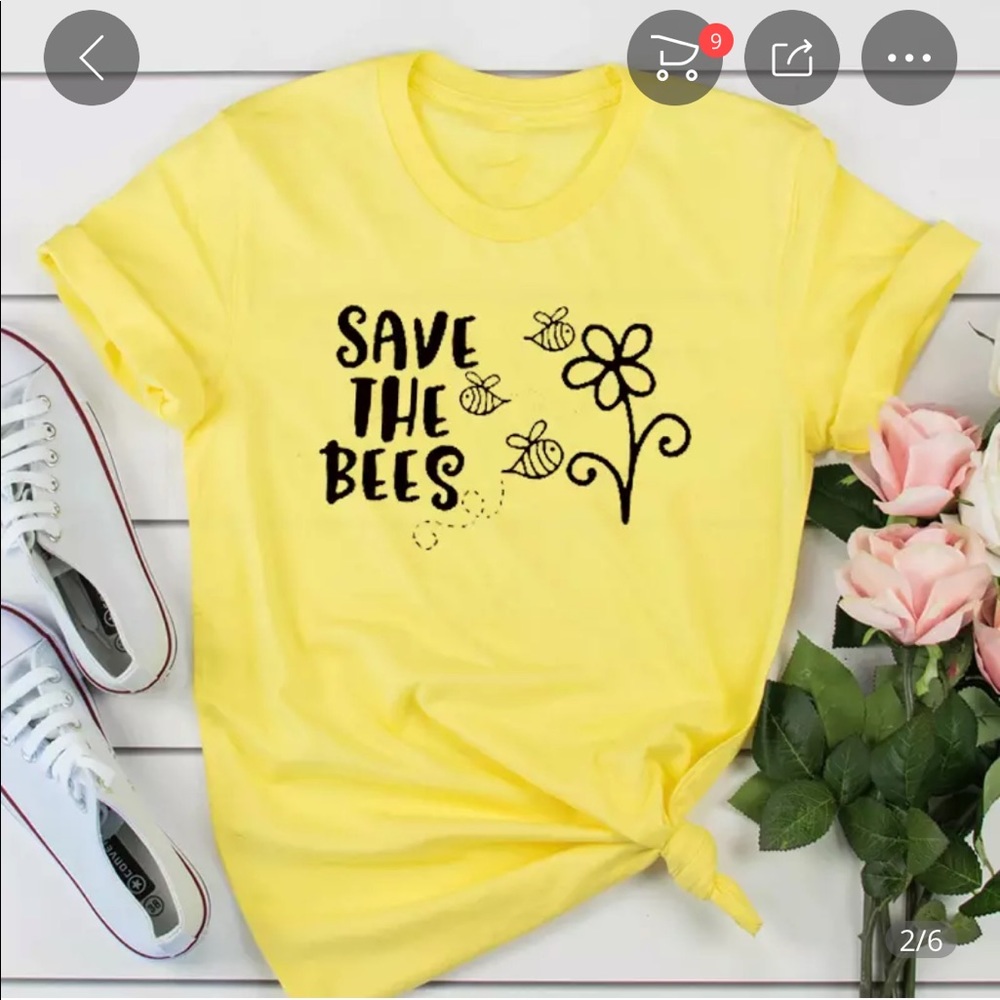 Save the Bees Graphic T-shirt